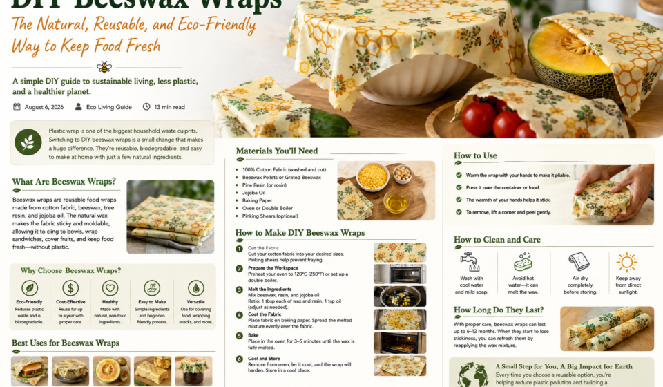 DIY Beeswax Wraps: Eco-Friendly Guide
